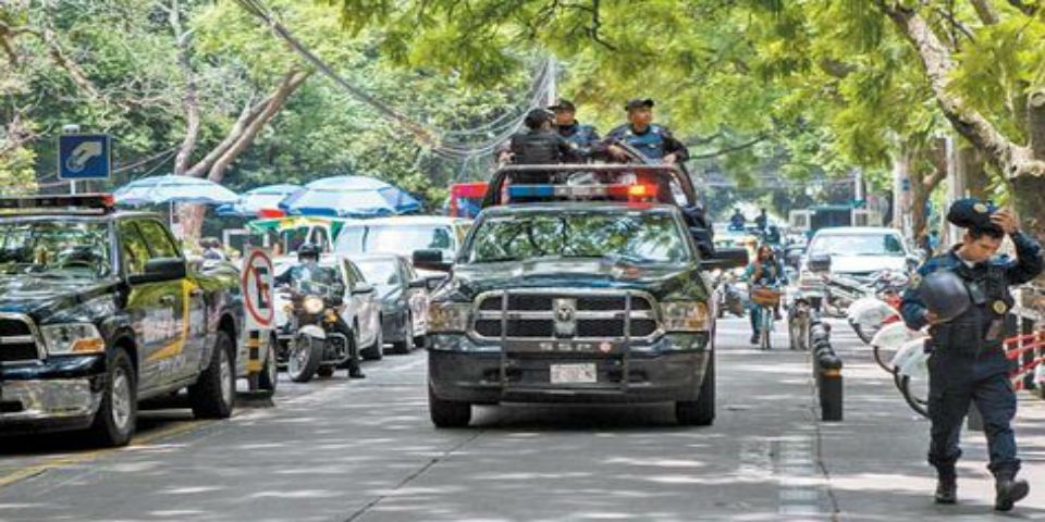 SSPDF reconoce incremento de delitos en la Del Valle, Roma y Condesa
