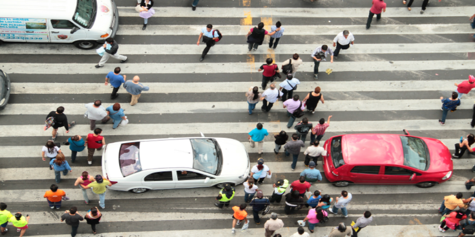 Video: la dificultad de ser peatón en la CDMX