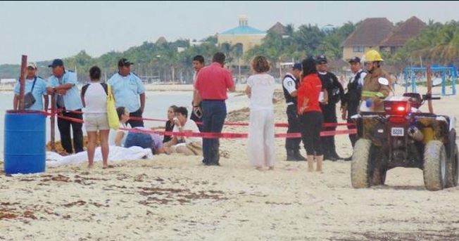 Rayo mata a dos adolescentes en Playa del Carmen