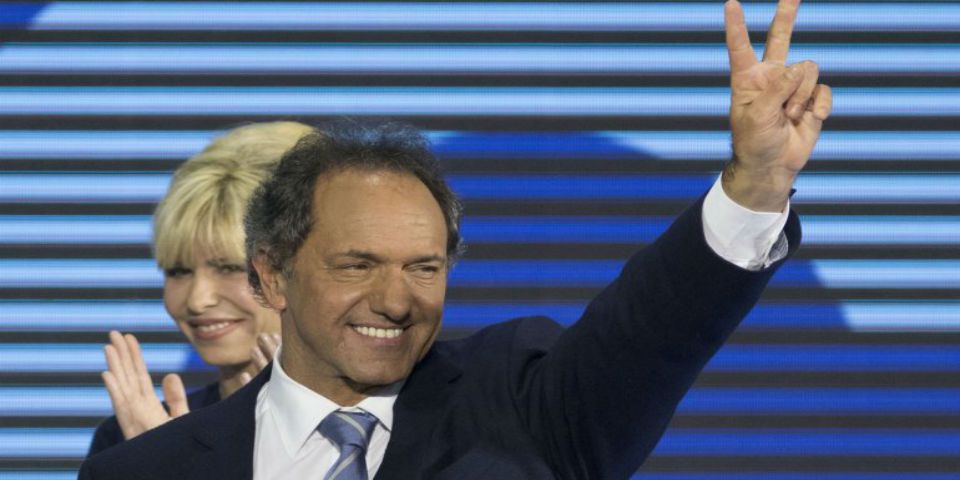 Scioli gana las PASO en Argentina Scioli gana las PASO en Argentina
