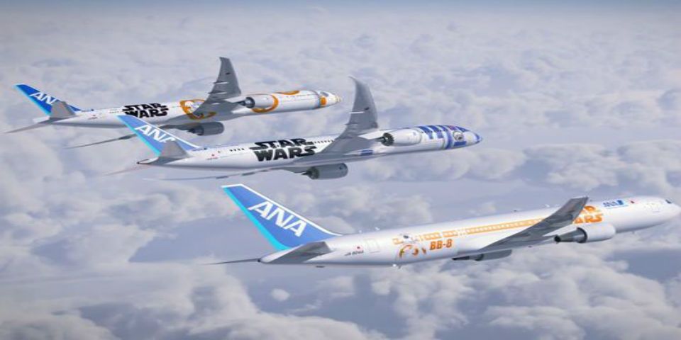 All Nippon presenta más aviones de Star Wars All Nippon presenta más aviones de Star Wars