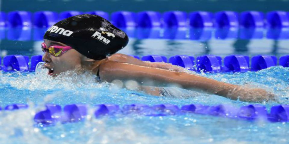Niña de 10 años es la estrella del Mundial de Natación