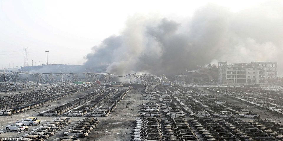 Rescatan a un sobreviviente de Tianjin