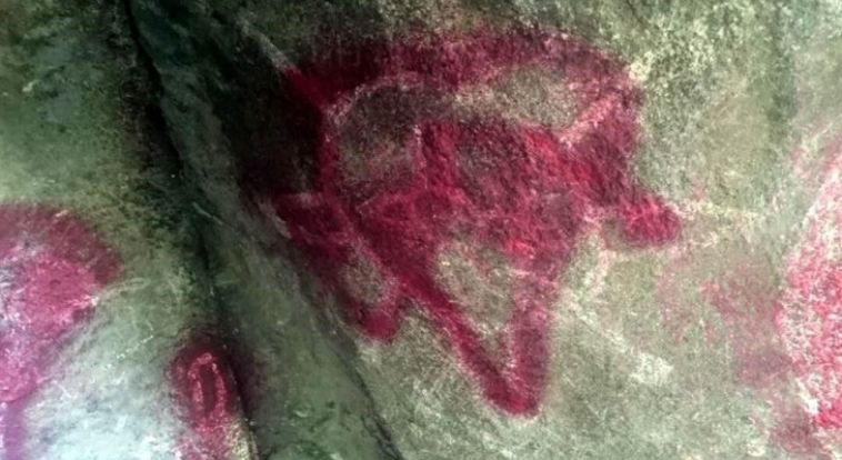 La PGR investigará daños a las pinturas rupestres en Tlaxcala