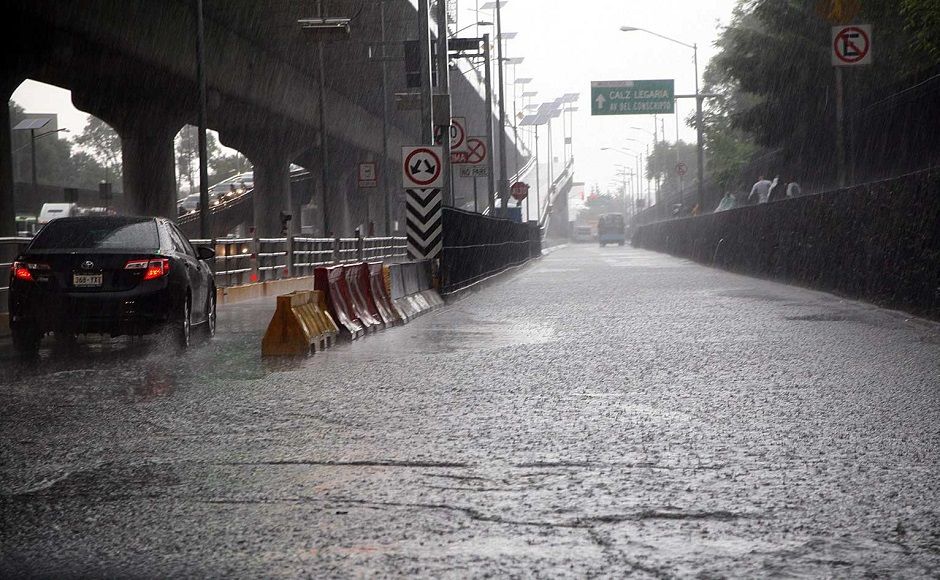 Fin de semana de lluvias en la Ciudad de México