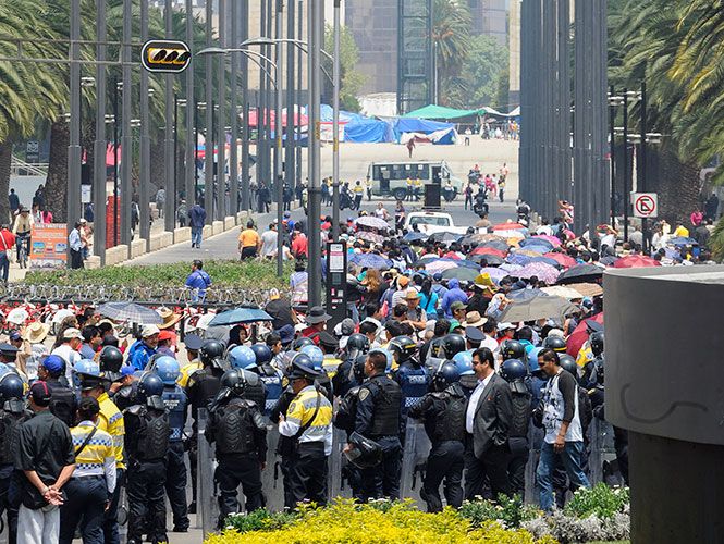 Hoy habrá cuatro manifestaciones en la Ciudad de México