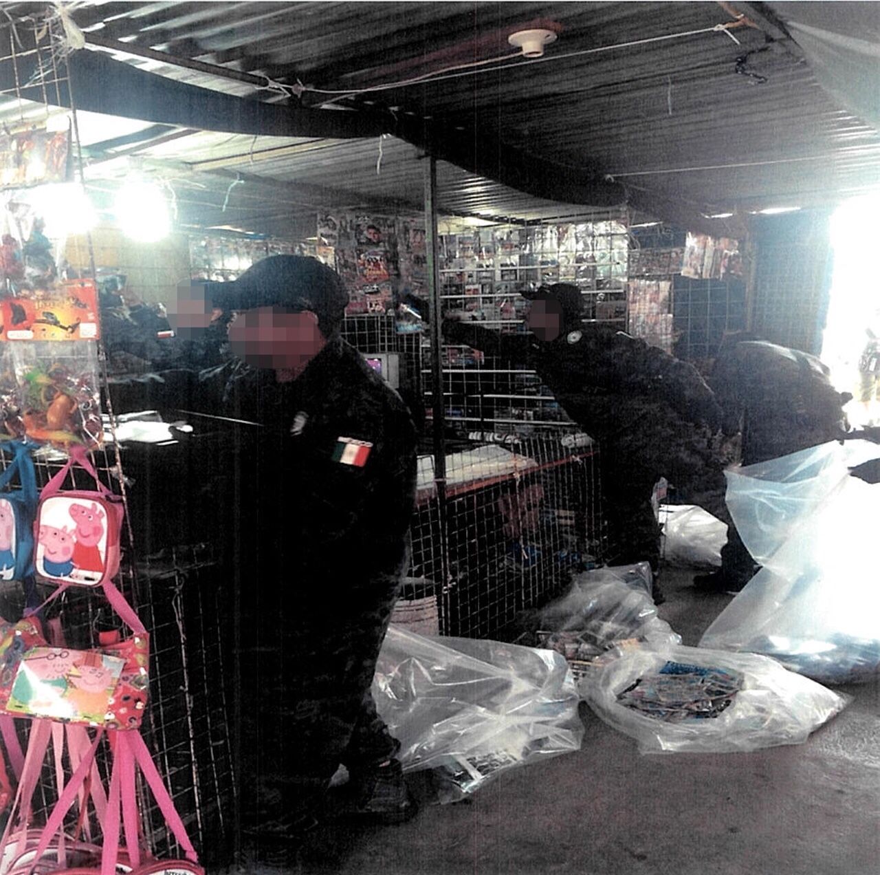 Aseguran 15 mil piezas piratas en Yucatán