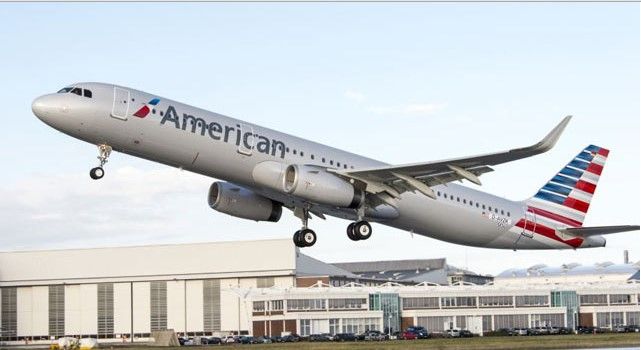 American Airlines usa avi&oacute;n no certificado en un vuelo