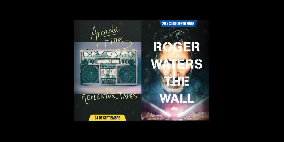 Películas de Arcade Fire y Roger Waters llegan a México