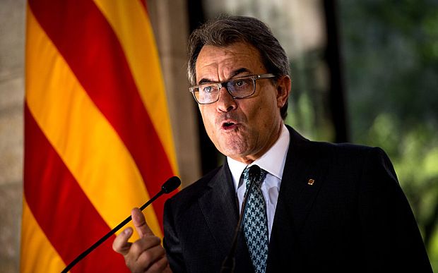 Enjuiciarán a expresidente de Cataluña por desobediencia