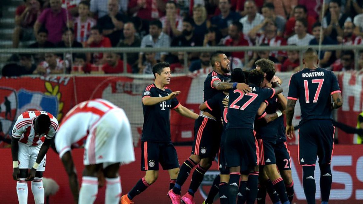 Bayern Munich golea en debut en Champions