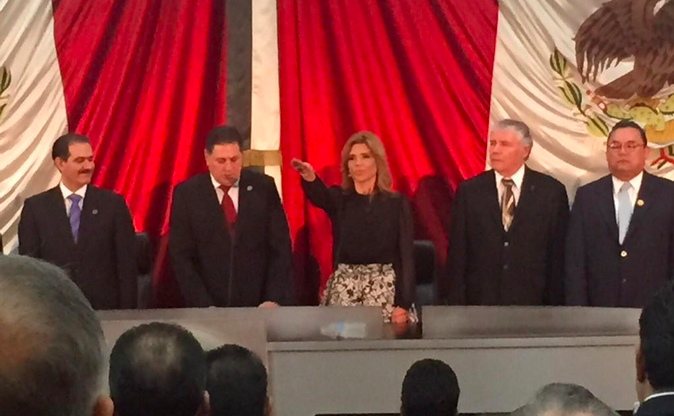 Claudia Pavlovich rinde protesta como gobernadora de Sonora