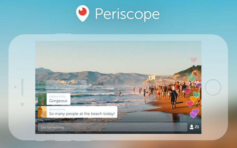 Periscope se vuelve horizontal