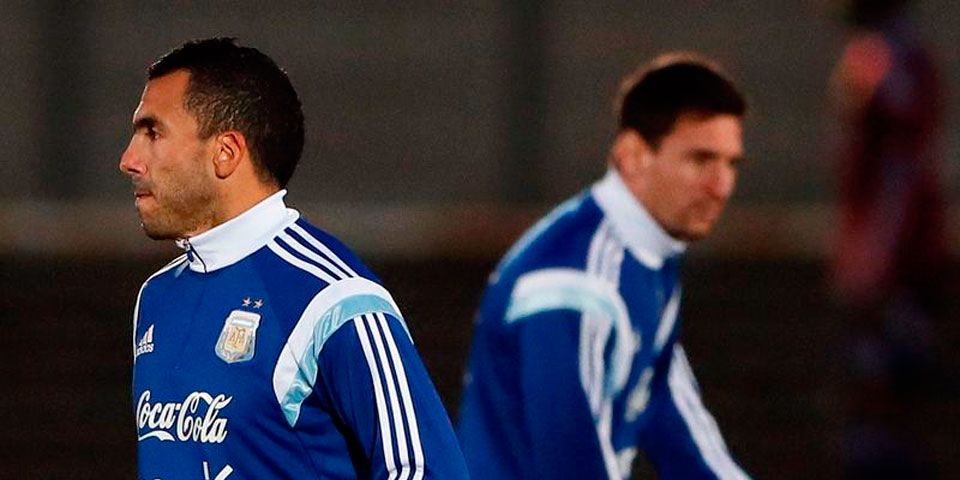 Messi y Tevez, de inicio contra México