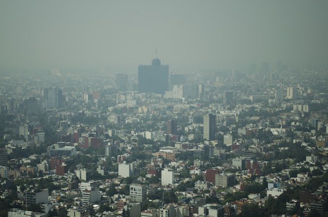 Zona centro y norte de la Ciudad de México amanecen contaminadas