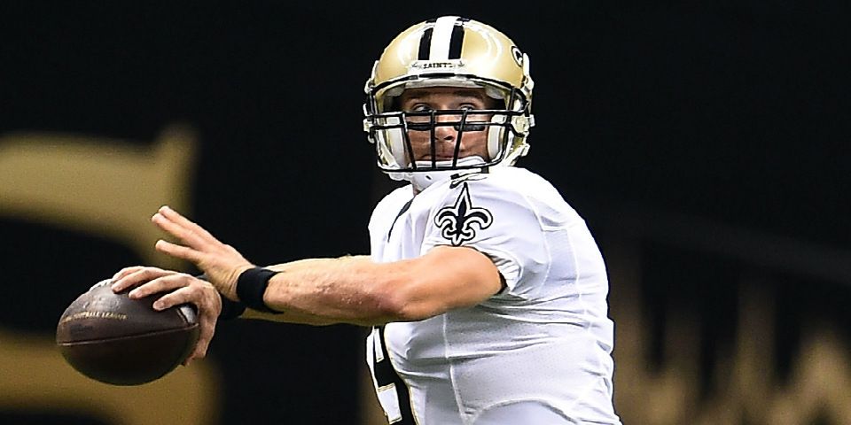 Drew Brees podría perderse juegos por lesión de hombro