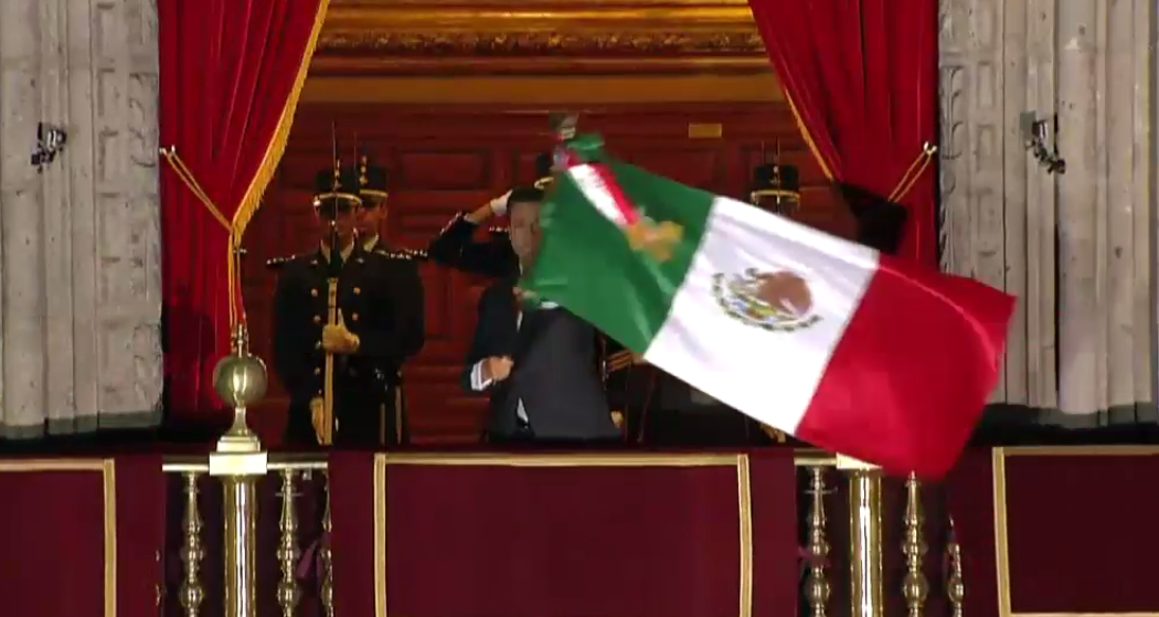 EPN da el Grito de Independencia