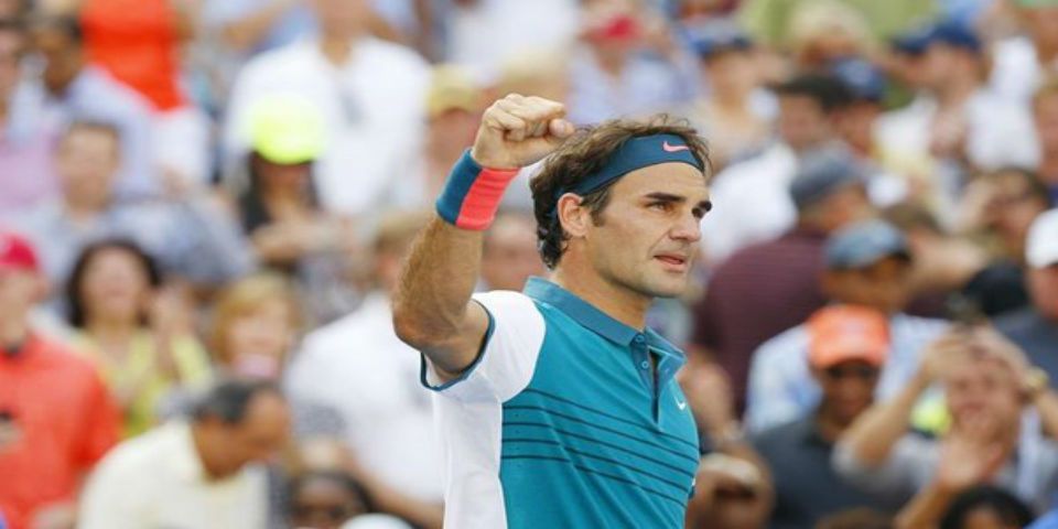 Federer avanza a octavos de final del US Open