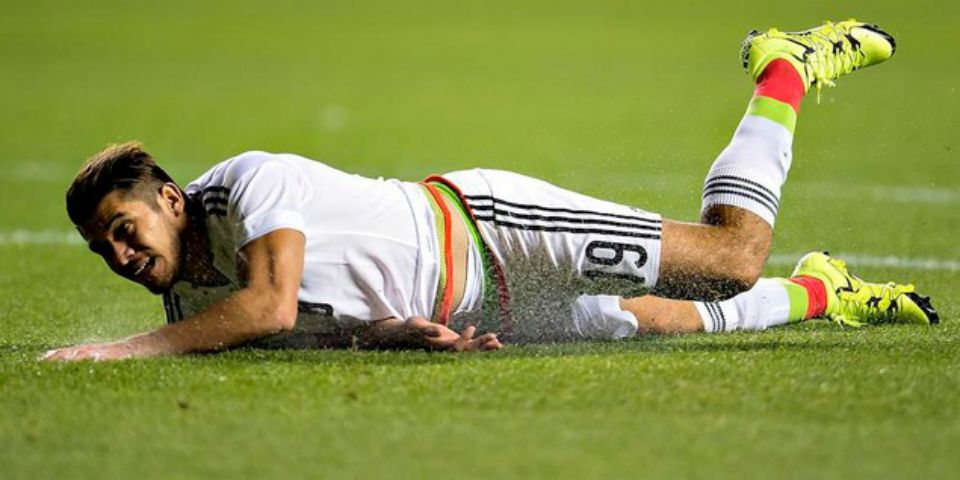 Henry Martin es baja en la Selección por lesión en la pierna derecha