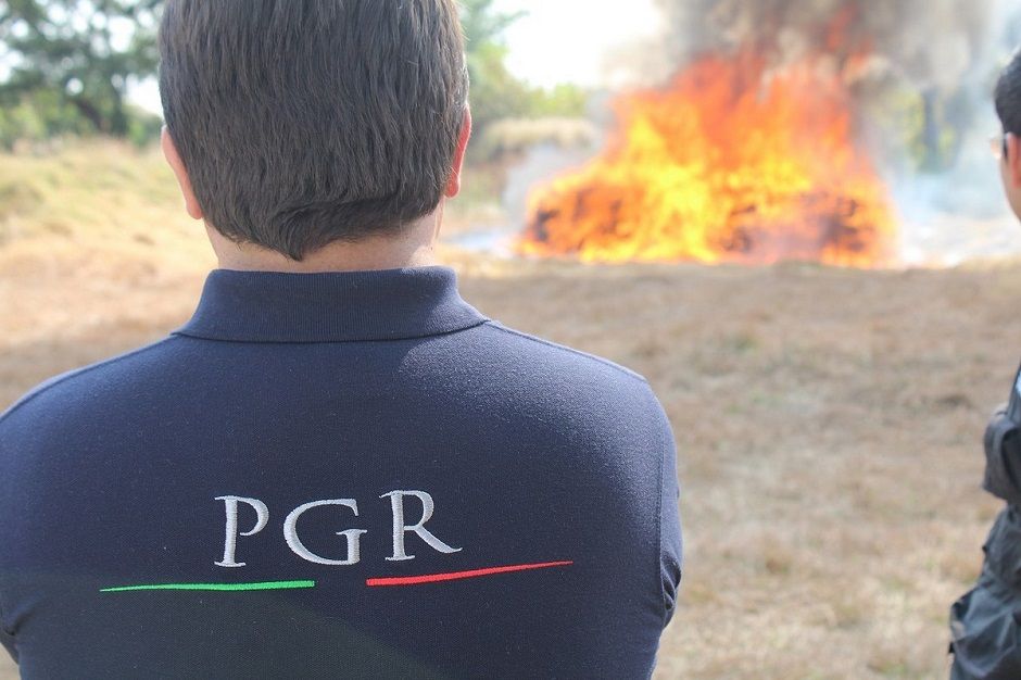 Cuatro toneladas de droga incineradas en Jalisco
