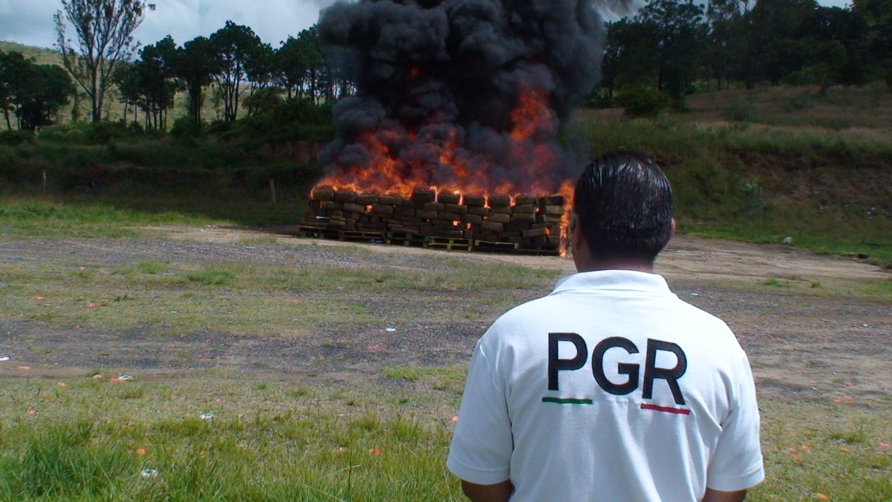 Incineran más de 4 toneladas de drogas en Jalisco