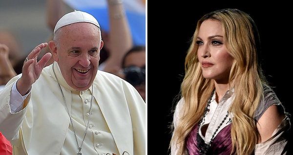 Madonna “da su bendición” al papa
