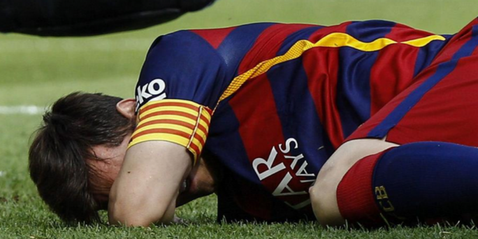 Messi dos meses fuera por lesión
