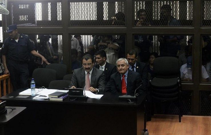 Pérez Molina se declara inocente por caso de La Línea Pérez Molina se declara inocente por caso de La Línea