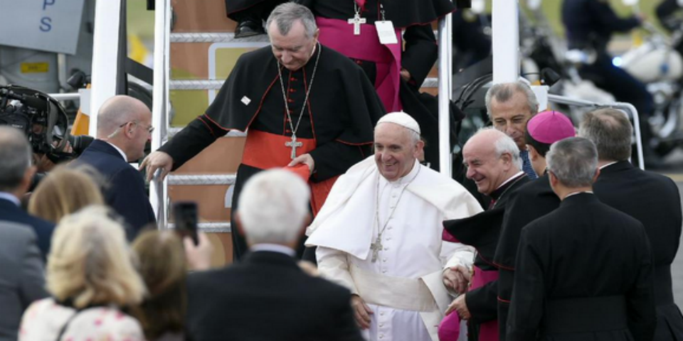 Papa Francisco llega a Filadelfia