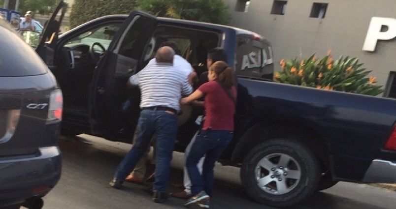 Pedía auxilio por secuestro. Era una detención