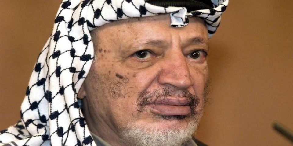 Descartan muerte por envenenamiento de Yasser Arafat