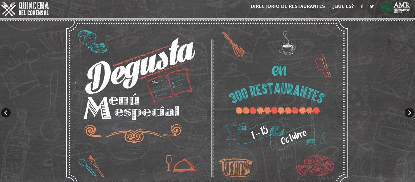 Anuncian descuentos en 300 restaurantes por Quincena del Comensal