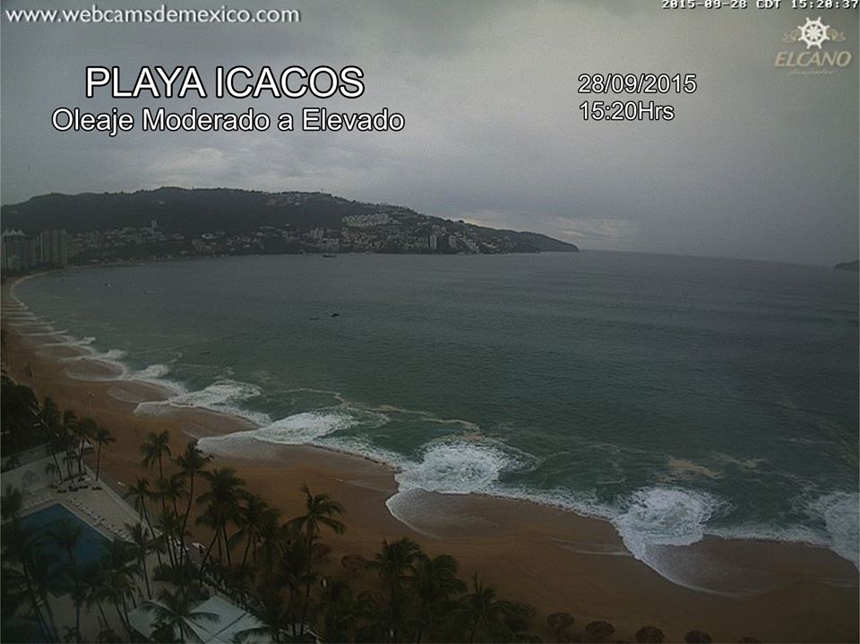 Suspenden clases en Acapulco por huracán Marty