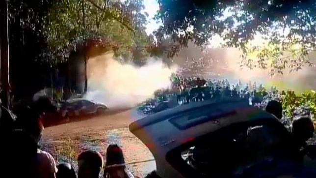 Accidente en rally deja siete muertos Accidente en rally deja siete muertos