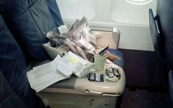 ¿Qué tan sucio es un avión?