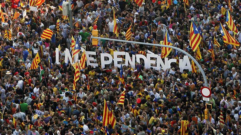 Fin de semana entrante se define independencia Catalana