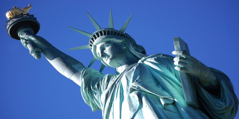 El papa Francisco pidió sobrevolar la Estatua de la Libertad