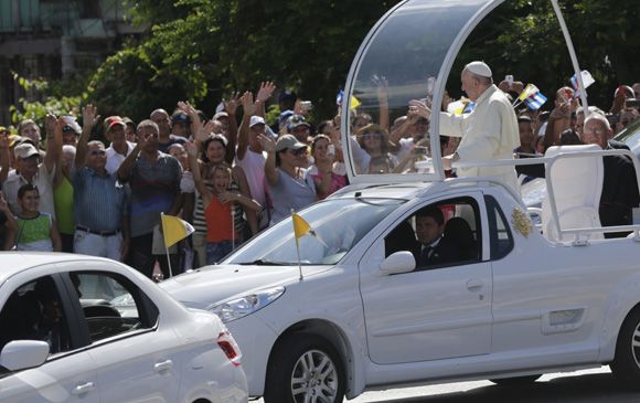 Papa Francisco concluye visita a Cuba y viaja a EE.UU. Papa Francisco concluye visita a Cuba y viaja a EE.UU.