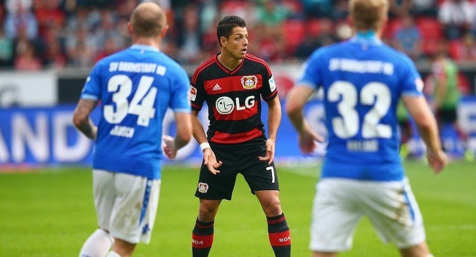 Así fue el debut de Chicharito en la Bundesliga