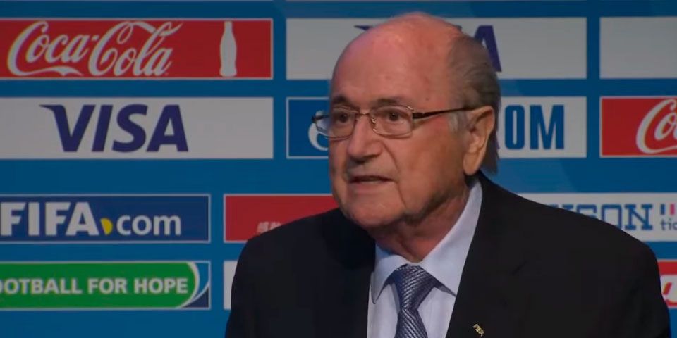 Video: Joseph Blatter le cambia el nombre al River Plate