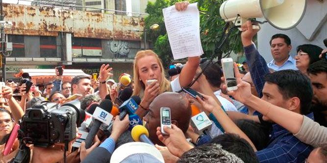 Lilian Tintori convoca a marcha por Leopoldo López
