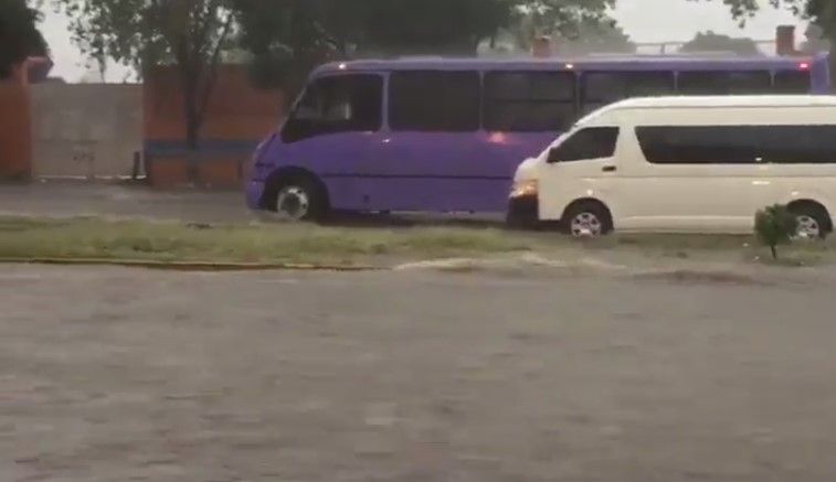 Se inunda Puebla