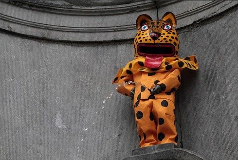 Manneken-Pis rinde homenaje a la Independencia de M&eacute;xico