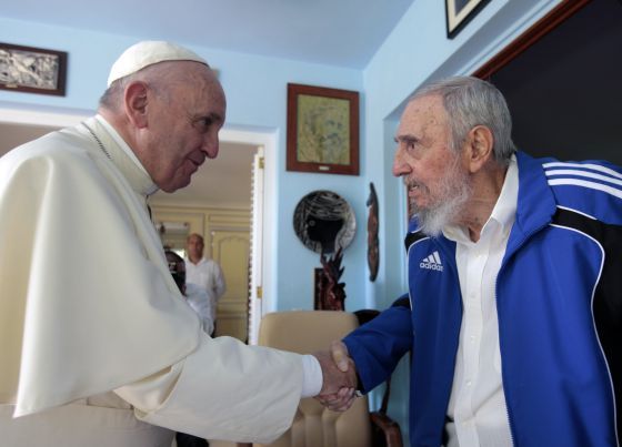 Papa Francisco se reúne con Fidel Castro
