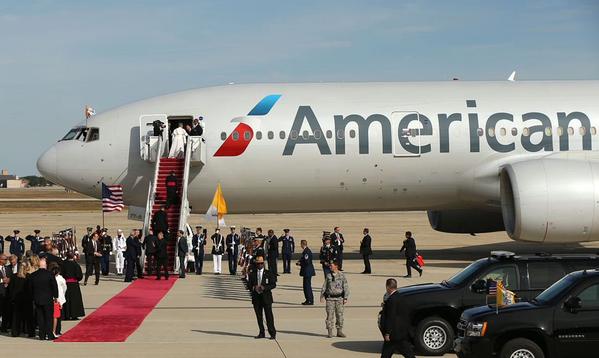 Papa Francisco llega a Nueva York
