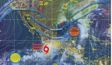 Habrá lluvias en casi todo el país