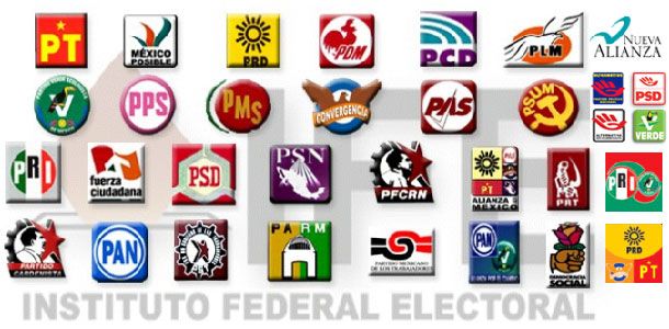 Más de 12 partidos políticos han perdido el registro en 18 años