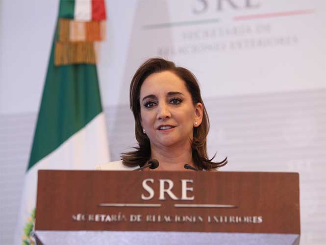 En vivo: conferencia de prensa de la SRE