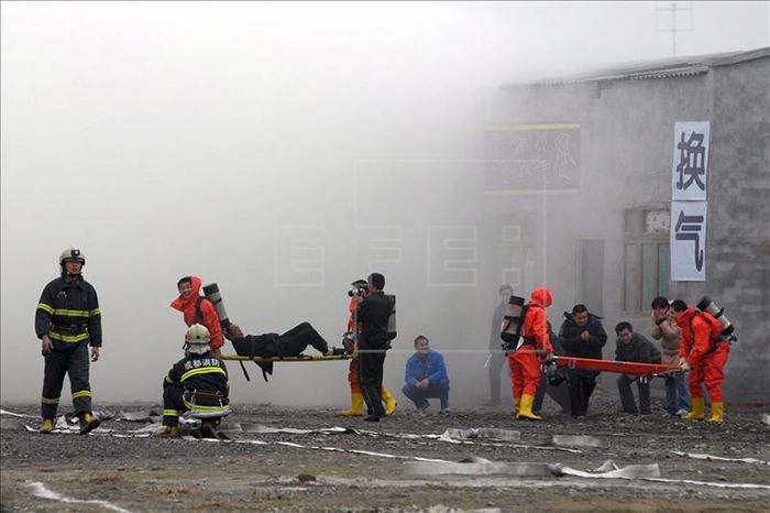 Hospitalizados 190 en simulacro de incendio en China