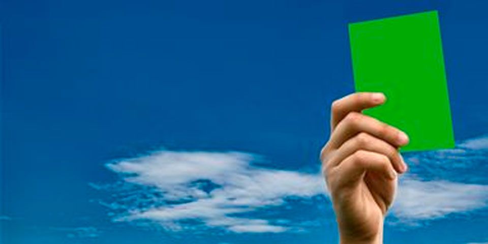 Serie B italiana implementará tarjeta verde